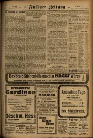 Zweite Ausgabe vom Sonntag, den 25. Mai 1924.