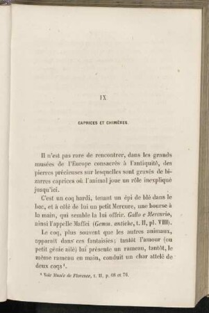 IX Caprices et chimères.