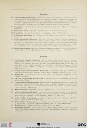 Textilien, Schmuck, Japanische Aquarelle, Rollbilder, Diverses (Nr. 285-389)