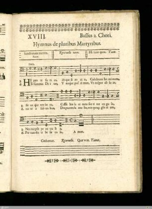 Hymnus de pluribus Martyribus.