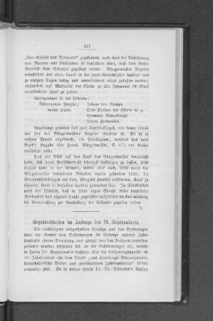 Begräbnißkosten im Anfange des 19. Jahrhunderts.