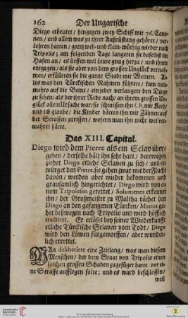 Das XIII. Capitul