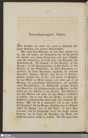 Neunundzwanzigstes Capitel