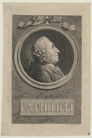 Bildnis des Johann August Philippi