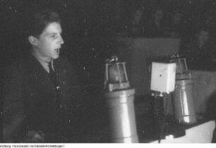 Zwickau, Freie Deutsche Jugend (FDJ), Kongress der Jugendaktivisten und Jugendbrigaden mit Adolf Hennecke, 21./22. November 1948