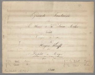 Fantasies; pf; op. 70 - BSB Mus.Schott.Ha 12942-2
