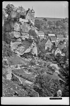 Blick auf Hohnstein