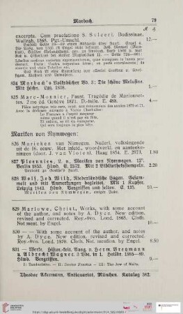 Marchbach (Nr. 824 - 825)