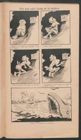 Por qué salió Jonás de la ballena - [Cómic]