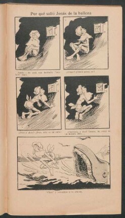 Por qué salió Jonás de la ballena - [Cómic]