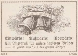 Reihe 3, Heft 2: Einwärts! Aufwärts! Vorwärts!