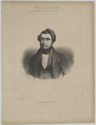 Bildnis des Adolphe Adam