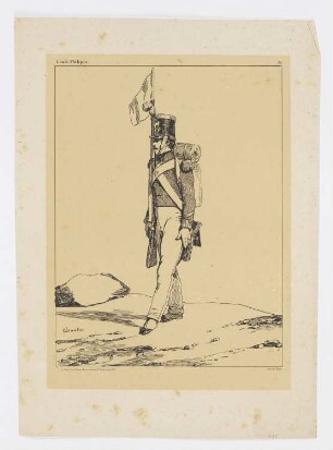 Louis-Philippe, Blatt 34 der Folge "Federzeichnungen"