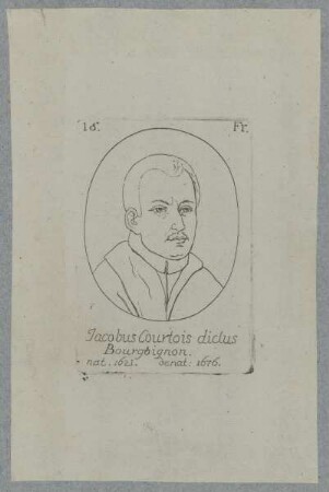 Bildnis des Jacobus Courtois