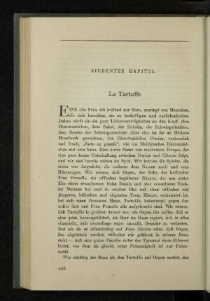 Siebentes Kapitel Le Tartuffe