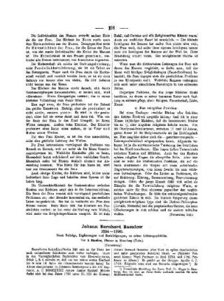 Johann Bernhard Basedow 1724-1790 : (Fortsetzung)