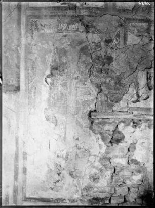 Burgheim Evangelische Kirche früher Sankt Peter Wandmalerei (um 1482)