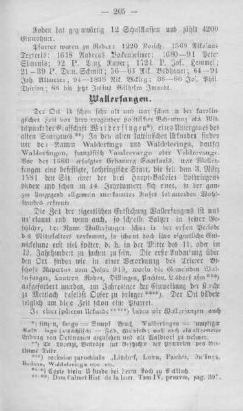 Wallerfangen.