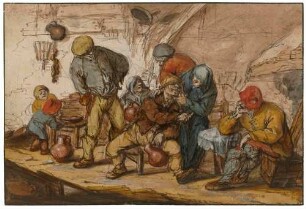 Bauern in der Schenke