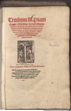 Trinũmus M. Plauti Comici ... : Fabula contracta