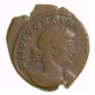 Münze, Follis, 330 - 331