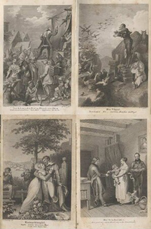 Minerva Taschenbuchausgabe für das Jahr 1826; Jg. 18. Mit 9 Kupfern von H. Ramberg