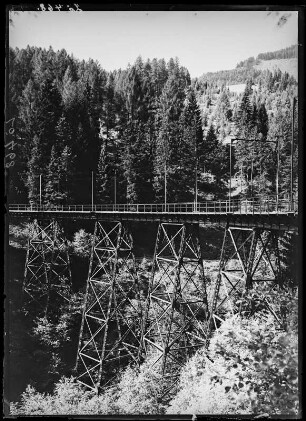 Stubaitalbahn, Viadukt bei Kreit