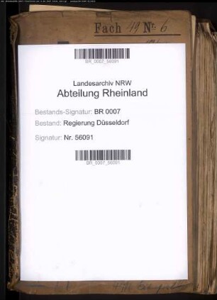 Etats des Gefängnisses Elberfeld einschließlich Filiale Lennep- jetzt Opladen Band 3
