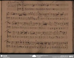 Einlage Cavatina (Antonio Francesco Saverio Pacini): "Credo ognun ch'io sia felice"