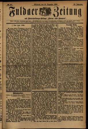 Ausgabe vom Mittwoch, den 30. Dezember 1896.