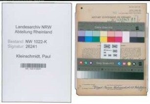 Entnazifizierung Paul Kleinschmidt , geb. 04.09.1892 (Arbeiter)