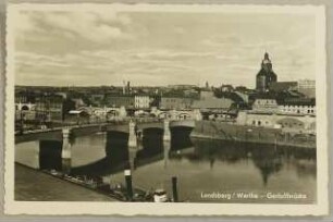Postkarte, Landsberg an der Warthe (Neumark) (Gorzów Wielkopolski)