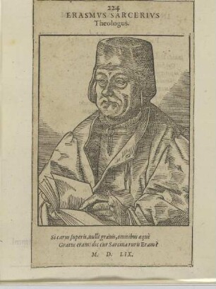 Bildnis des Erasmus Sarcerius