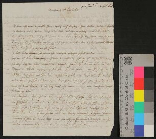 Brief von Sophie von Seckendorff an ihren Schwager vom 28.6.1786