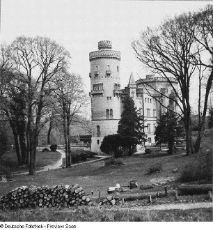 Potsdam-Babelsberg. Schloss Babelsberg. Nördlicher Teil (1844-1849)