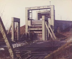 Schiffshebewerk Rothensee/Mittellandkanal vor Generalreparatur 1979-1981