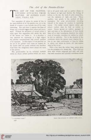 31.1907 = Nr. 124: The art of the painter-etcher : etching from nature