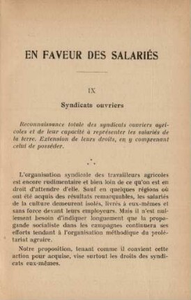 En Faveur Des Salariés