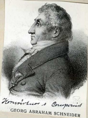 Schneider, Georg Abraham (1770-1839)
