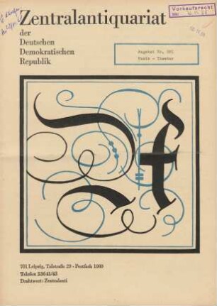 Nr. 985: Musik - Theater