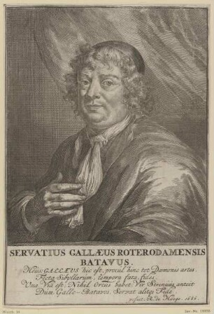 Bildnis des Servatius Gallaeus