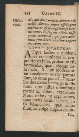 Caput Quartum.