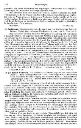 122-123, Semion Kliwansky. Die strafbaren Vermittlungen nach russischem Recht. Eine rechtsgeschichtliche und rechtsvergleichende Darstellung unter besonderer Berücksichtigung des deutschen Rechts. 1912