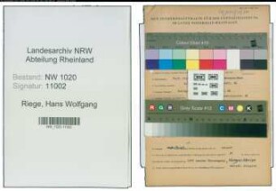 Entnazifizierung Hans Wolfgang Riege , geb. 24.05.1916 (Arzt)