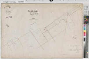 Asseln (Dortmund), Zusammenlegung Asseln, Bl.8 Brouillonkarte II Gem. Sölde Flur 1