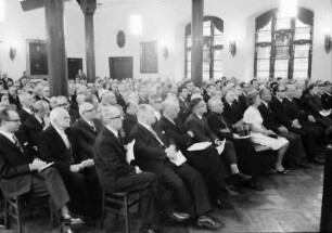 Freiburg: Kaufhaussaal, Festversammlung