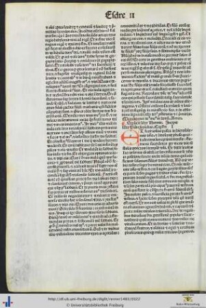 Liber Esdre secundus et tertius