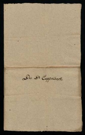 Jacobus Cappelbeck [undatiert, 1543-1586] [(ca. 1506-1586), Prof. iur. 1543-1586]