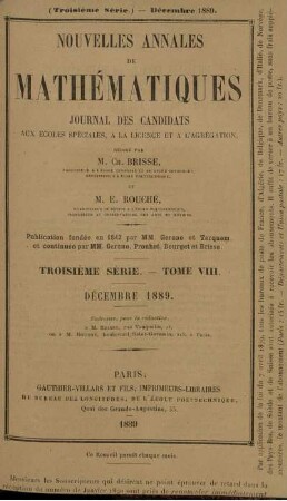 Décembre 1889.