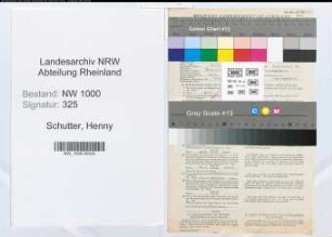 Entnazifizierung Henny Schutter, geb. 04.09.1919 (Sekretaerin)